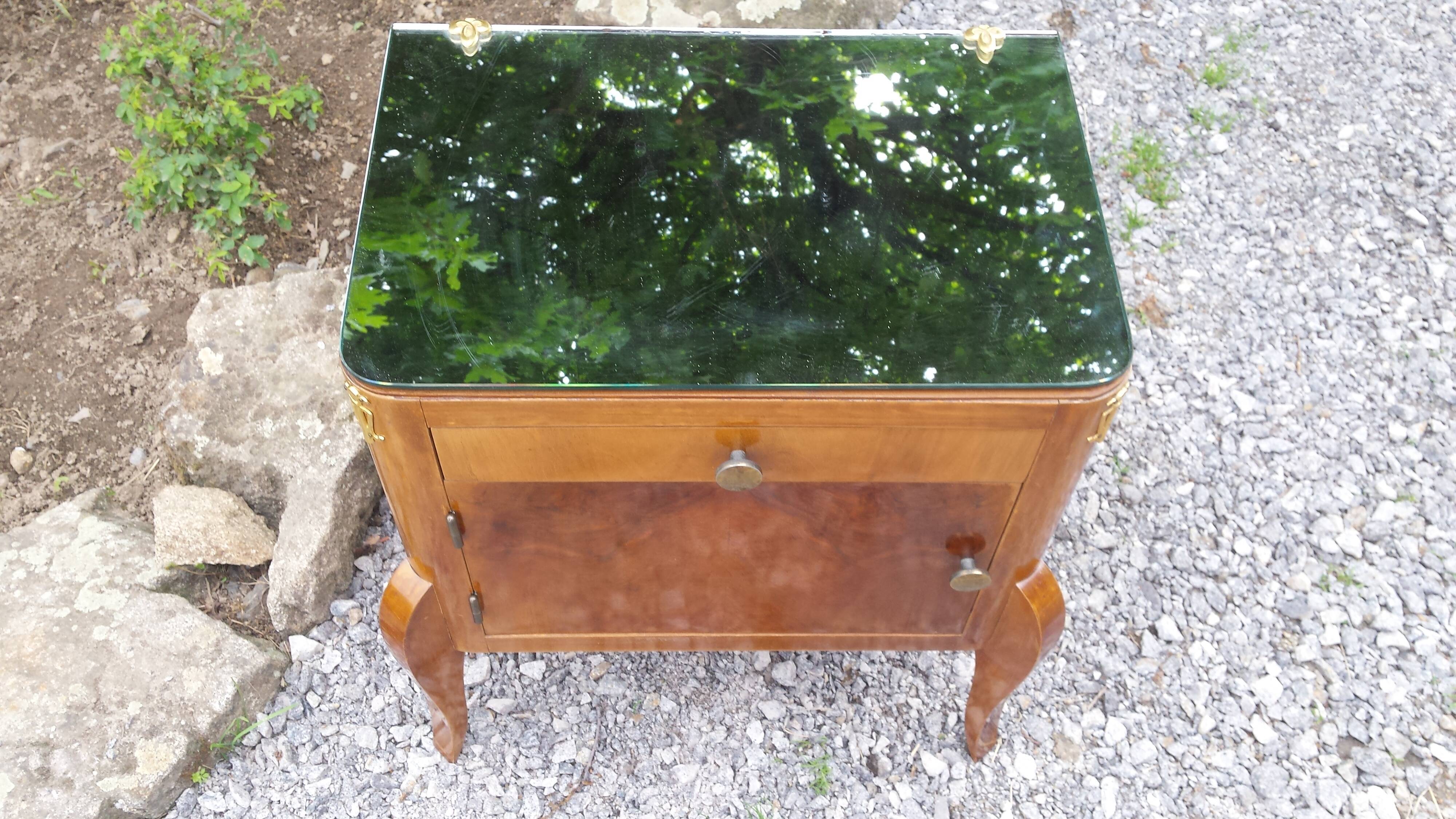 Vintage bedside table