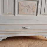 Art-deco style glazed cabinet