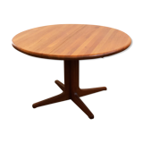 Danish mid-century modern extendable teak dining table, 1960s