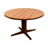 Danish mid-century modern extendable teak dining table, 1960s
