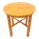 Art Deco side table, mid-20th century, birch
