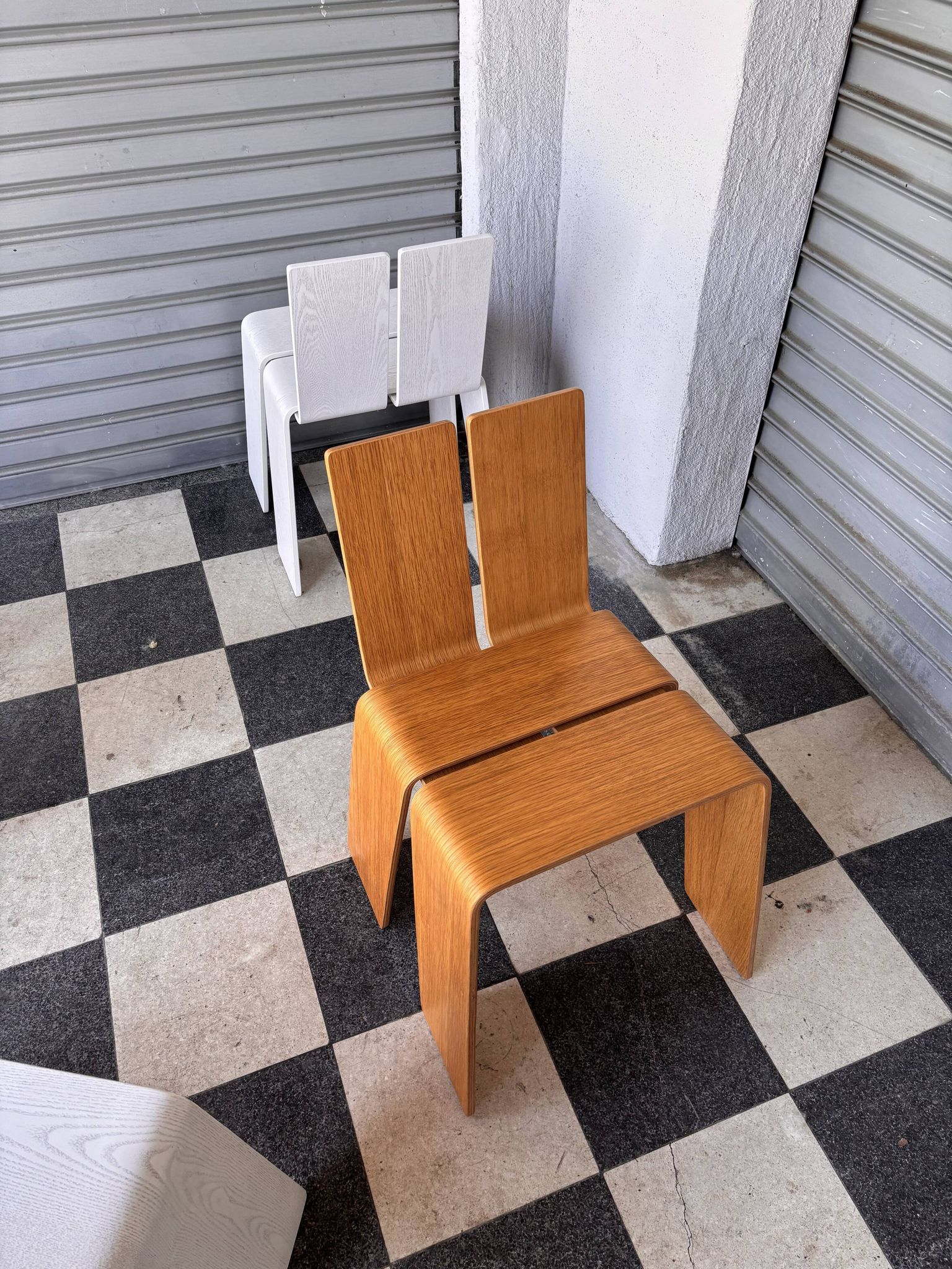 Set de 6 chaises au design danois Kibisi