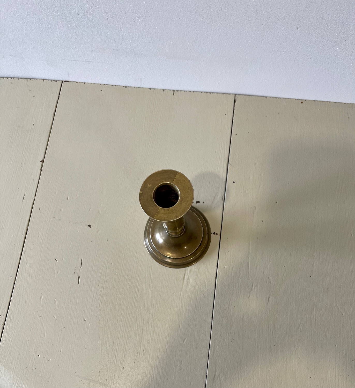 Brass candle holder