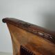 Empire Walnut Red Sofa, early 19th Century