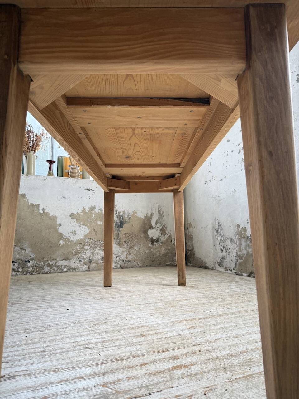 Pine farmhouse table 180cm