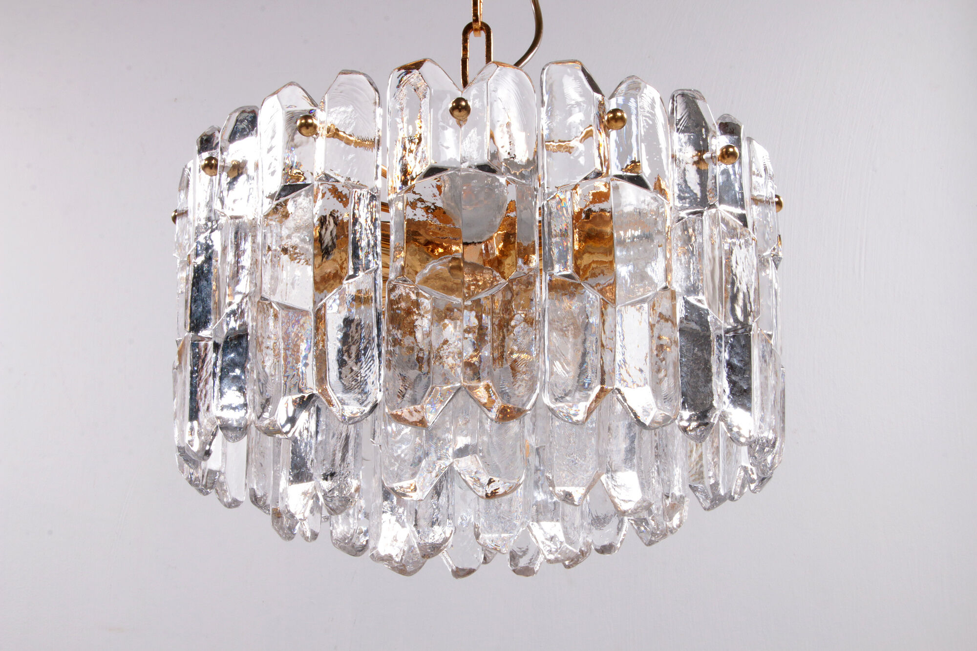 Regency style hanging lamp made of Murano glass by Kalmar, 1960 Austria