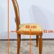 Paire de Chaises en Acajou Blond, Art Déco – 1940