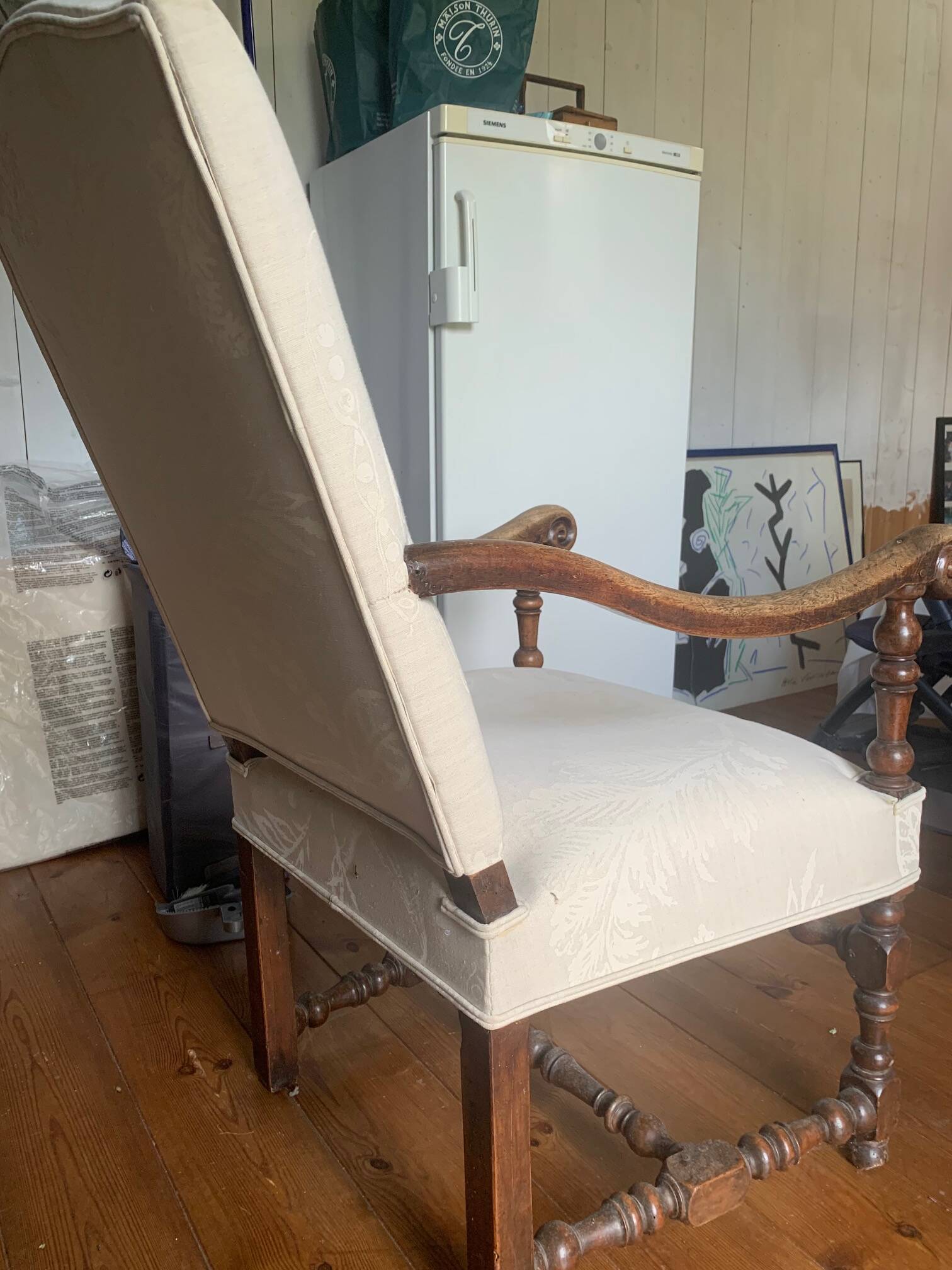 fauteuil Louis XIII d'époque
