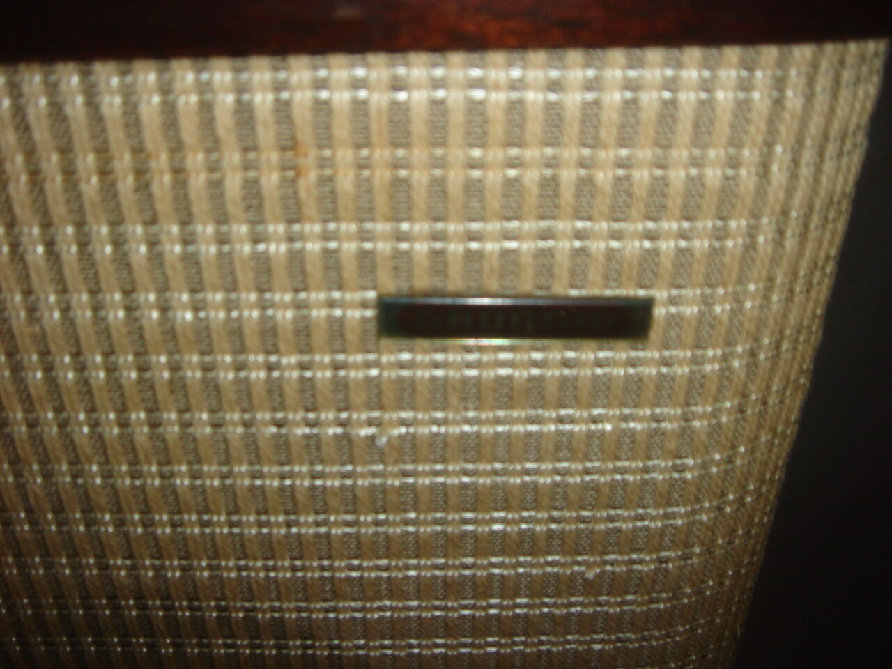 Pregnant baffle for TSF radio from 1960