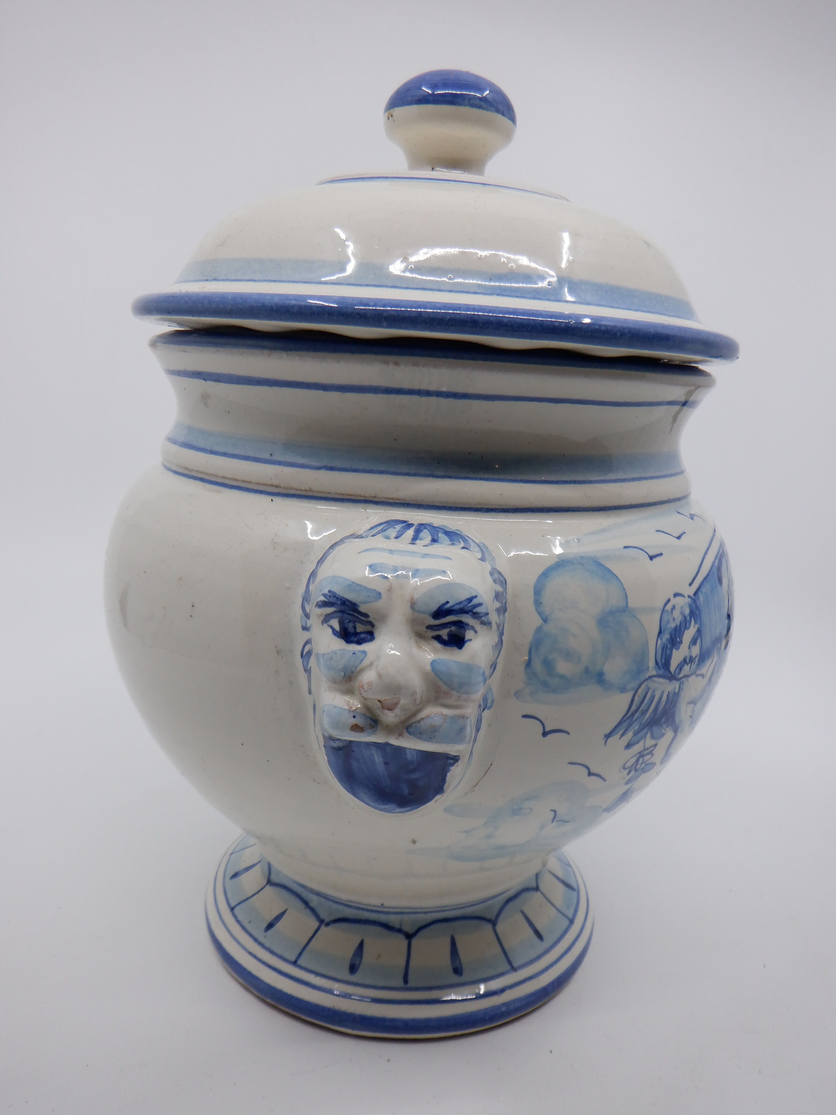 Nevers earthenware pharmacy pot