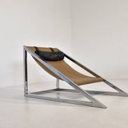 Italian Mies Lounge Chair by Archizoom for Poltronova, 1960s