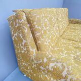 Canapé pliant rembourré du milieu du siècle, années 1970, Europe centrale