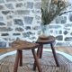 Tabourets en bois