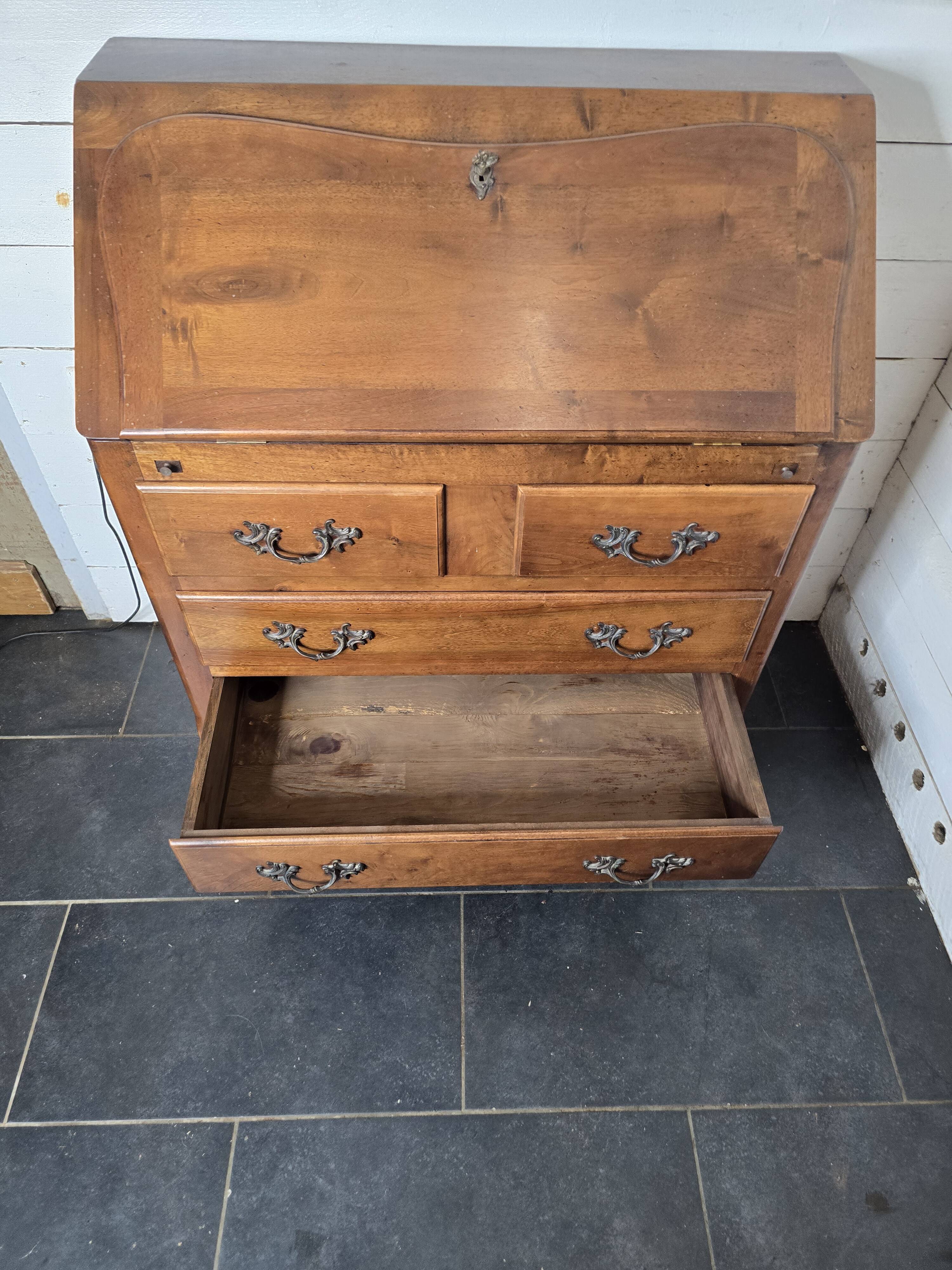 Walnut donkey desk