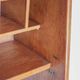 Vintage wooden furniture, Roger Landault shelf for ABC, 1950s.
