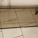 Table low 70's smoked glass