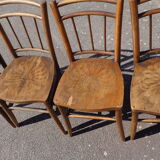 4 bistro chairs 1900