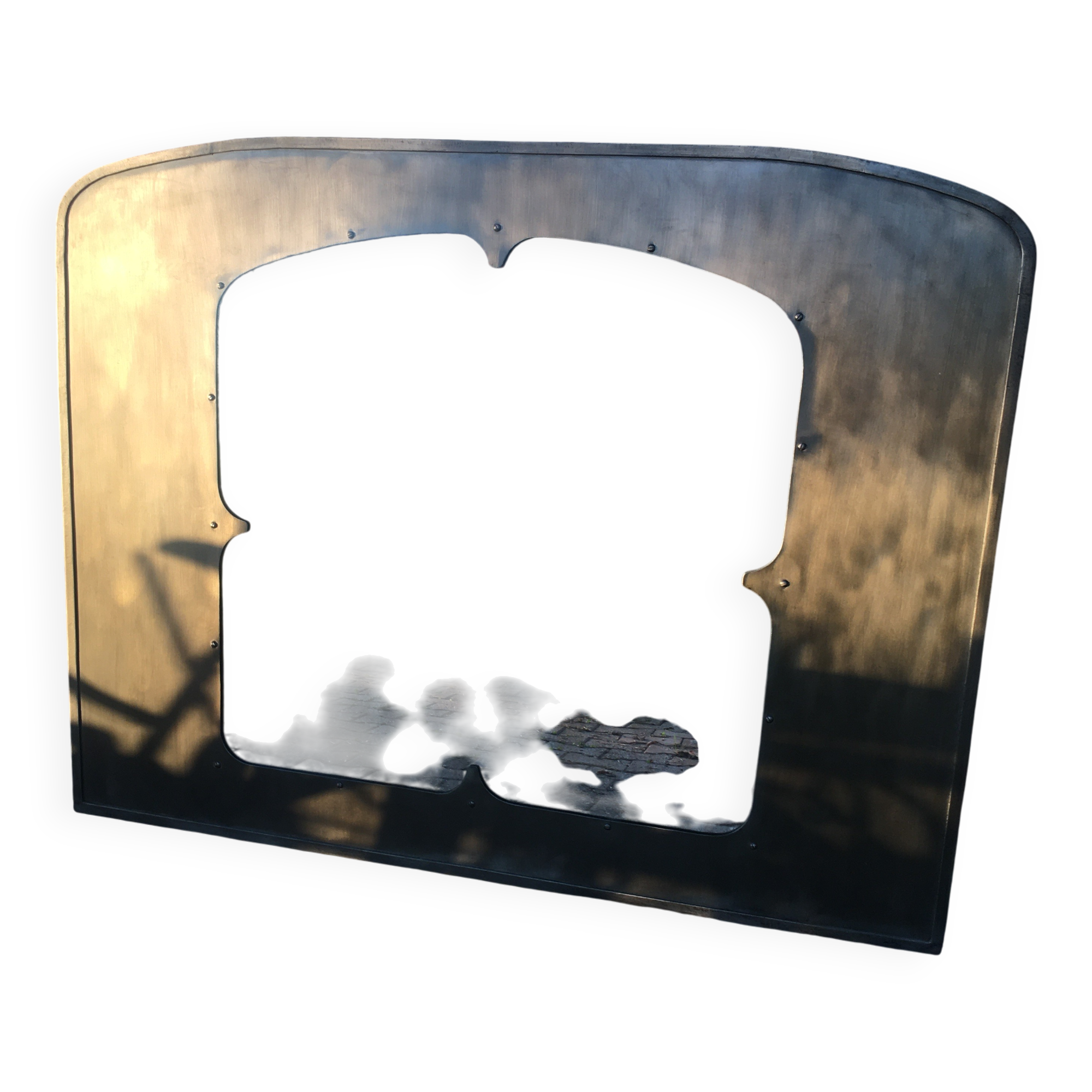 Metal mirror - 128x166 cm