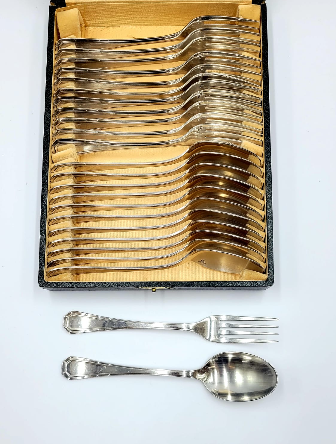 Ménagère alfenide (christofle) Art Déco