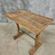 Antique French bistro table | 1920-1940 | Oak wood