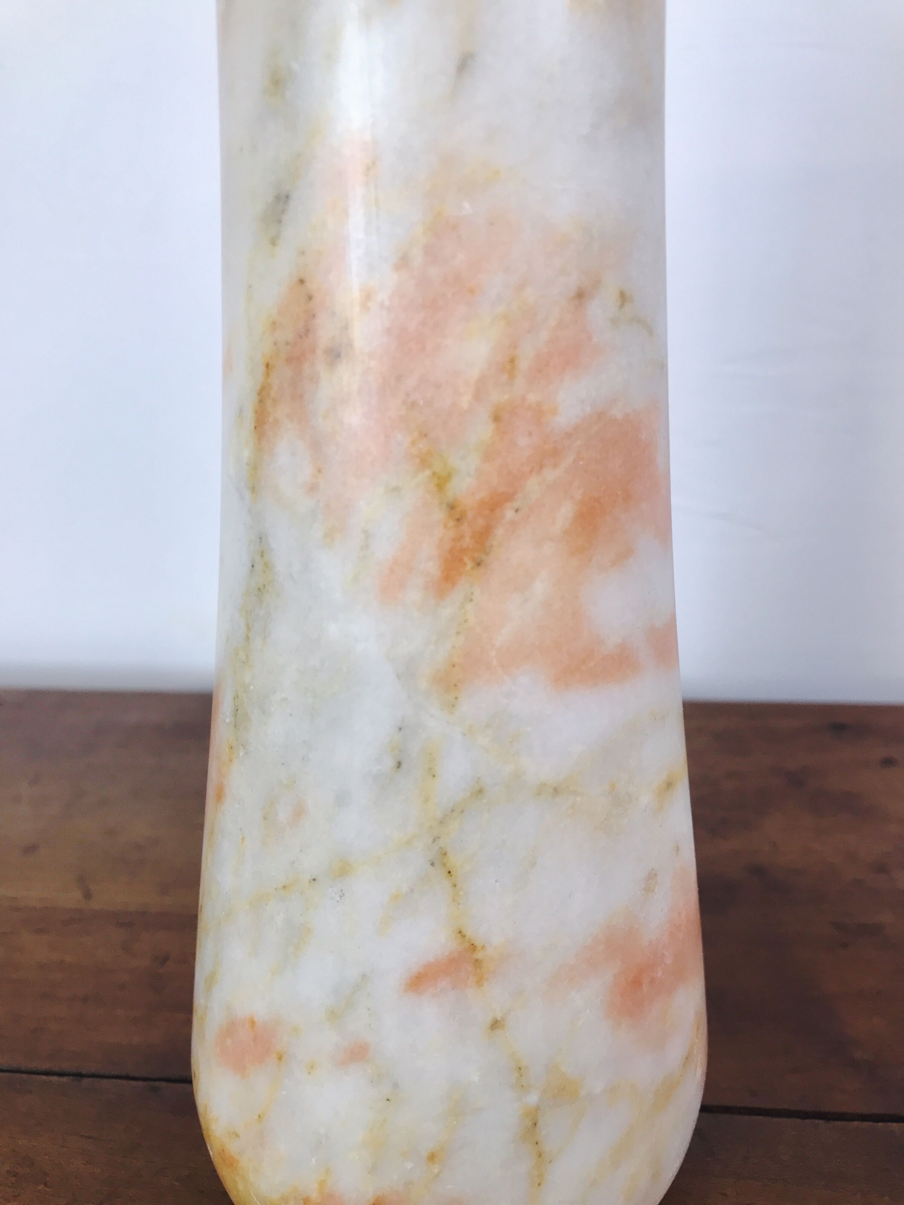 Pair of marble vases