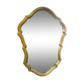 Miroir baroque doré style Louis XV 60x43cm