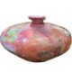 Soliflore vase in blown glass with gold inclusion