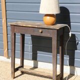 Serving / side table with two drawers