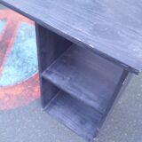 Modernist solid wood console