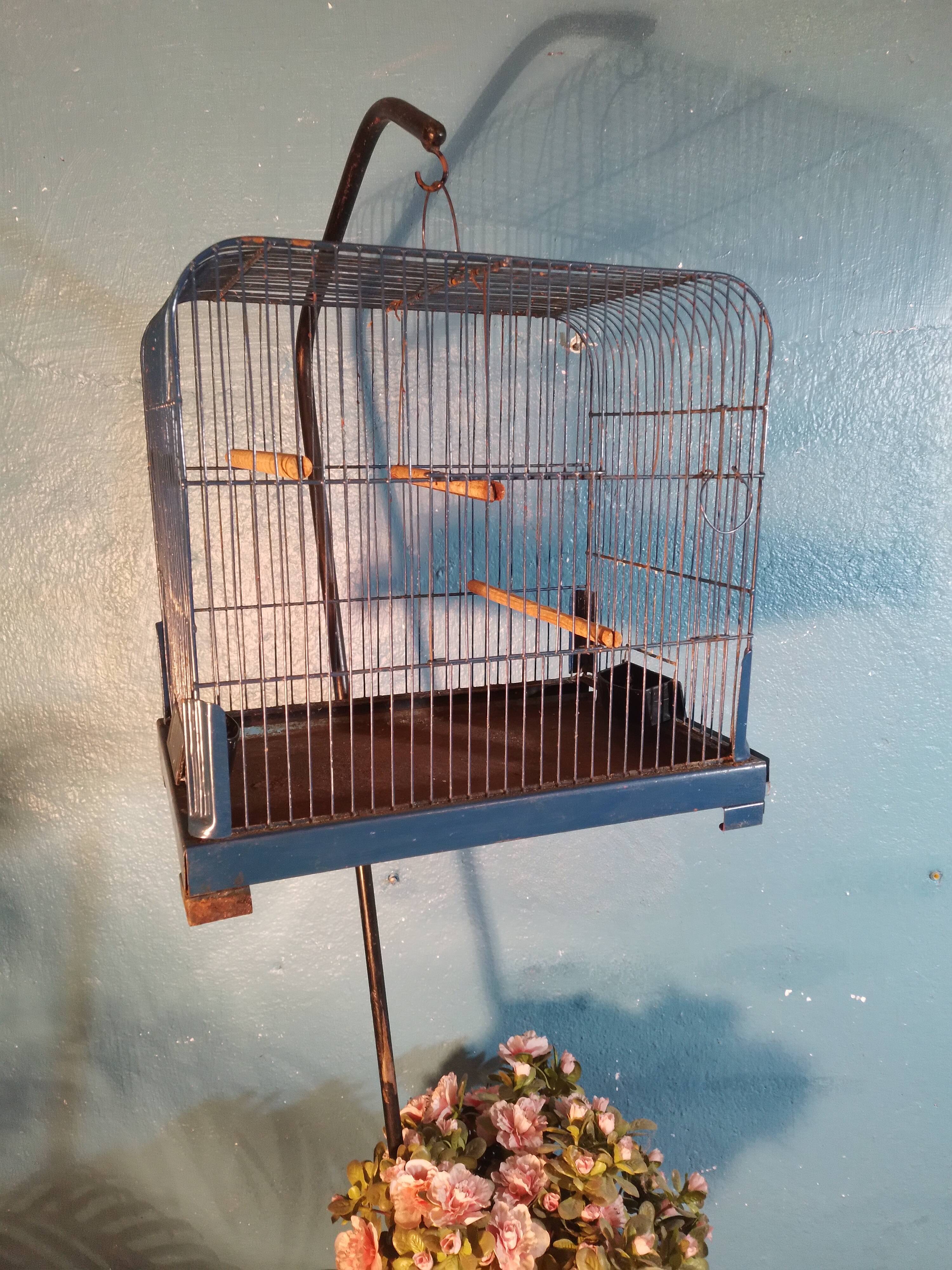 Cage and plant stand 1960s