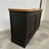 Art Deco oak bar