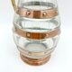 Crystal and copper pitcher Art & Craft Gustave Serrurier Bovy