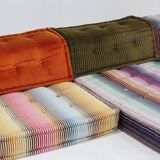 Roche Bobois Mah Jong sofa Missoni design by Hans Hopfer