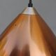 Scandinavian copper pendant light