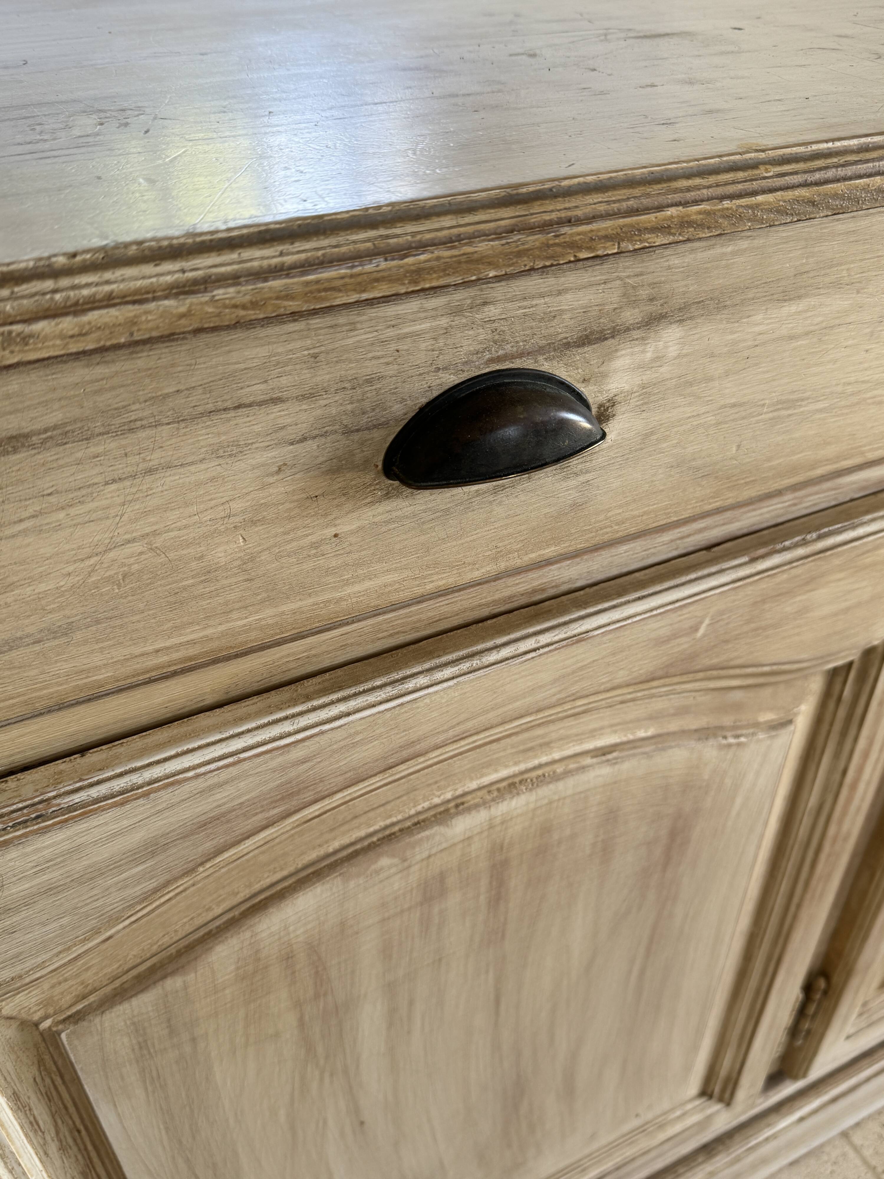 Vintage wood buffet / storage cabinet