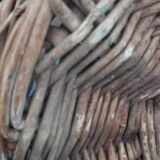 Vintage wicker basket