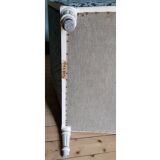 Blue velvet armchair in louis XVI style