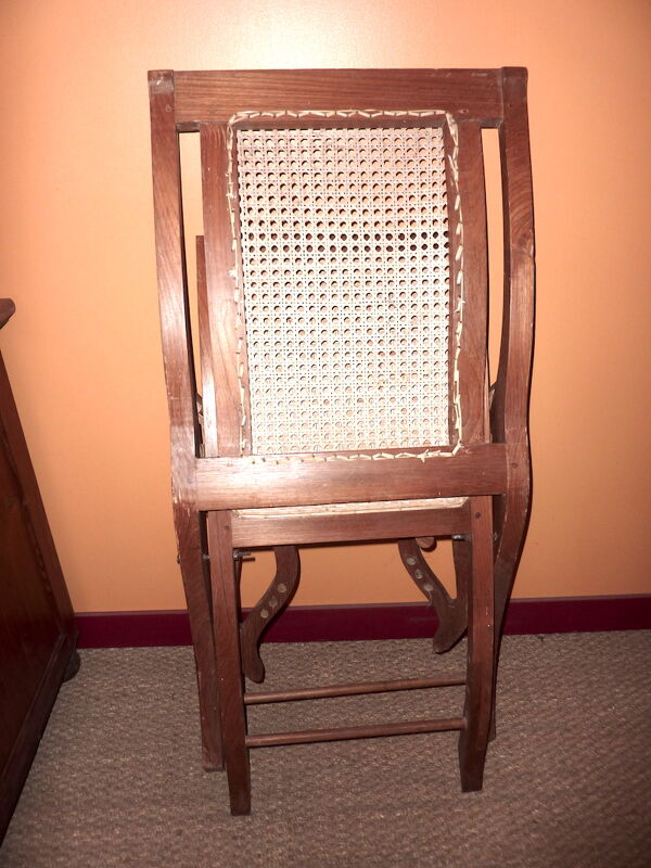 Fauteuil colonial pliant