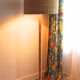 Vintage rattan lamppost