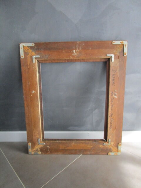 Old wooden frame