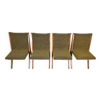 Chaises vintage, 1970, ensemble de 4