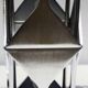 Lamp in smoked plexiglass and satin steel, 1970
