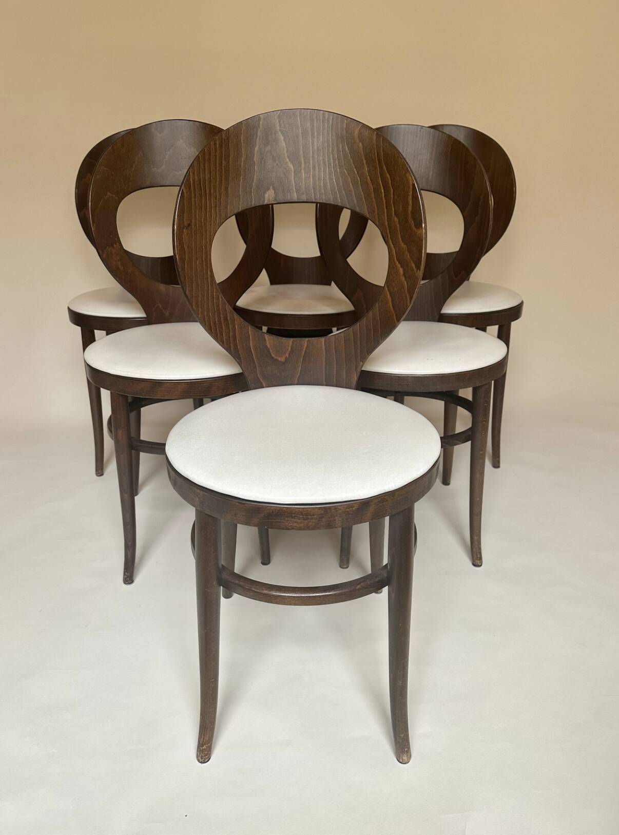 Set de six chaises Mouette Baumann
