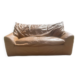 Steiner Paris 2 Seater Sofa Leather Camel Brown