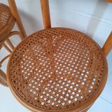 4 vintage bentwood stools and canning