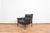 Fauteuil danois en teck et cuir