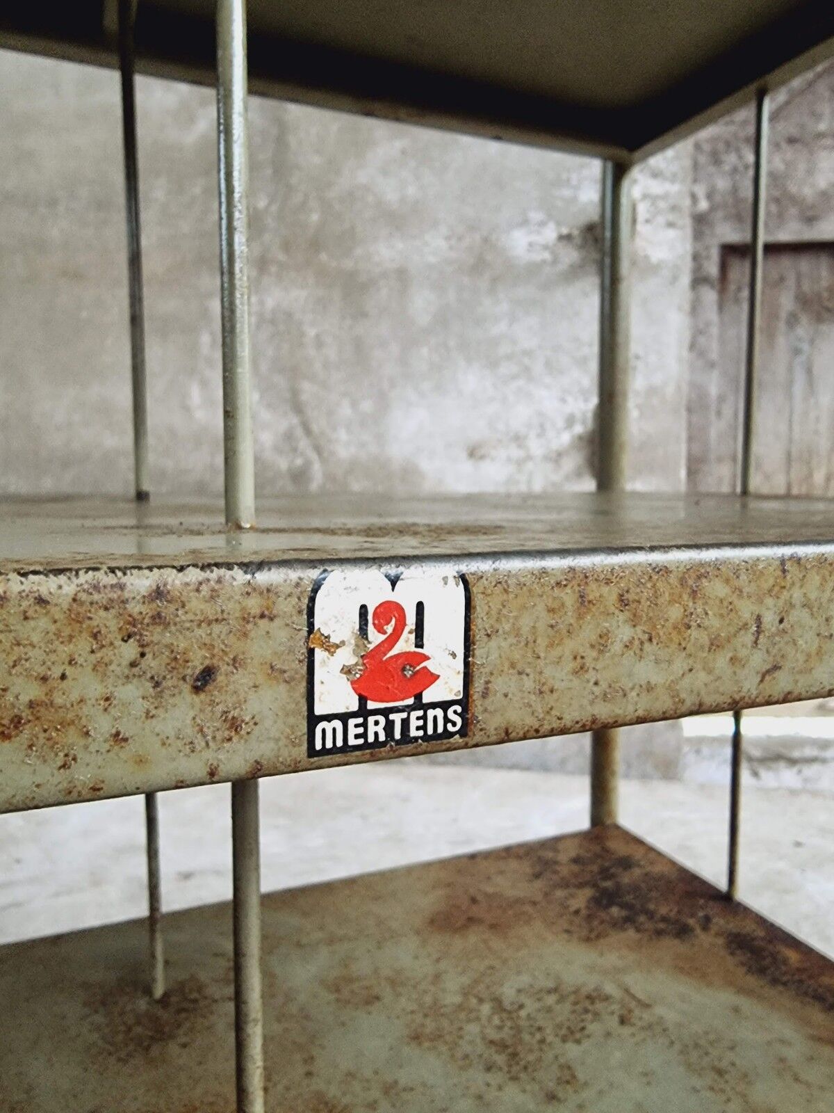 Industrial sidetable shelving rack bathroom furniture