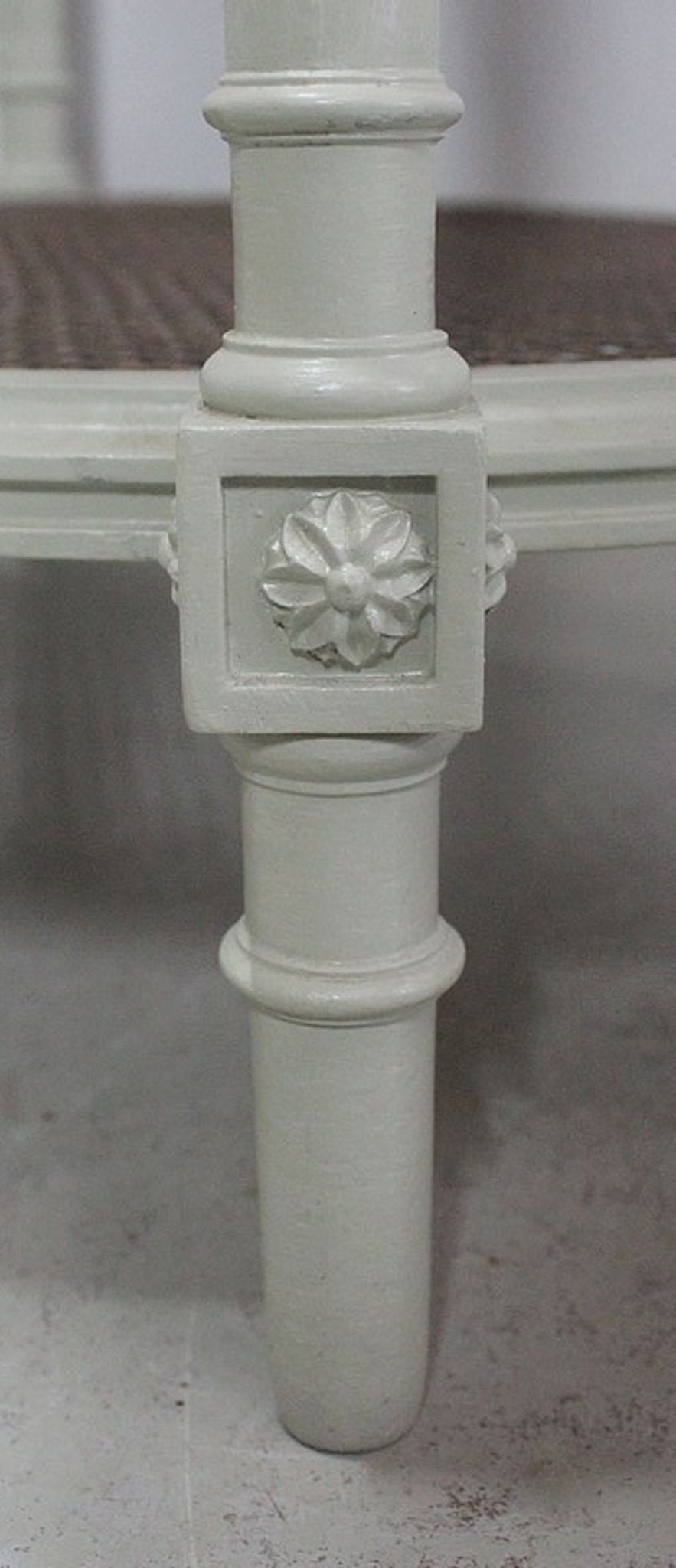 Guerin in Wood Réchampi and Cannage, Louis XVI style - 1920