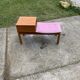Mid-Century Teak Telephone Bench, 1960s