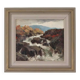 Paysage avec cascade par Åke Ahmlund